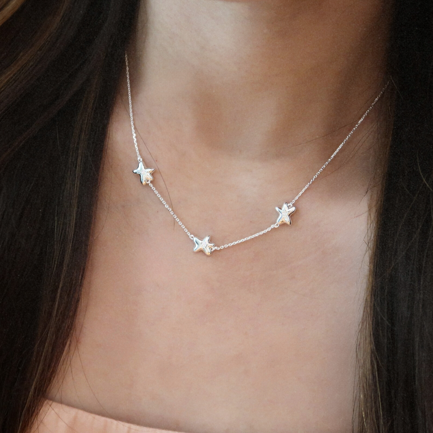 Honeystar Trio Necklace