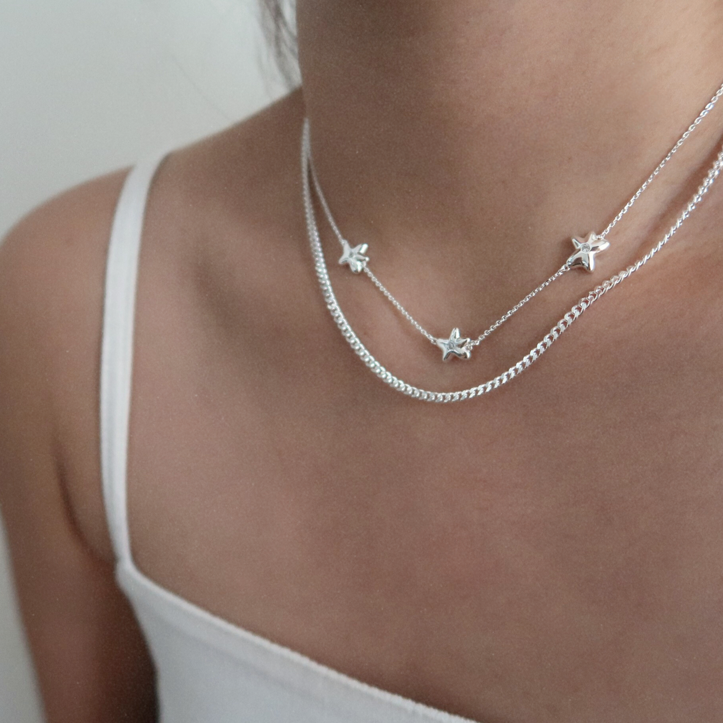 Honeystar Trio Necklace
