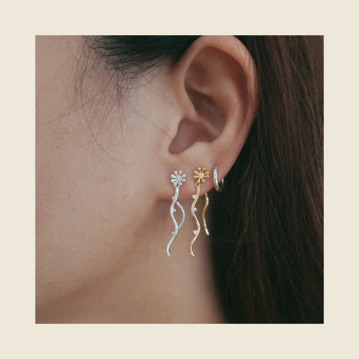 Camellia Earrings