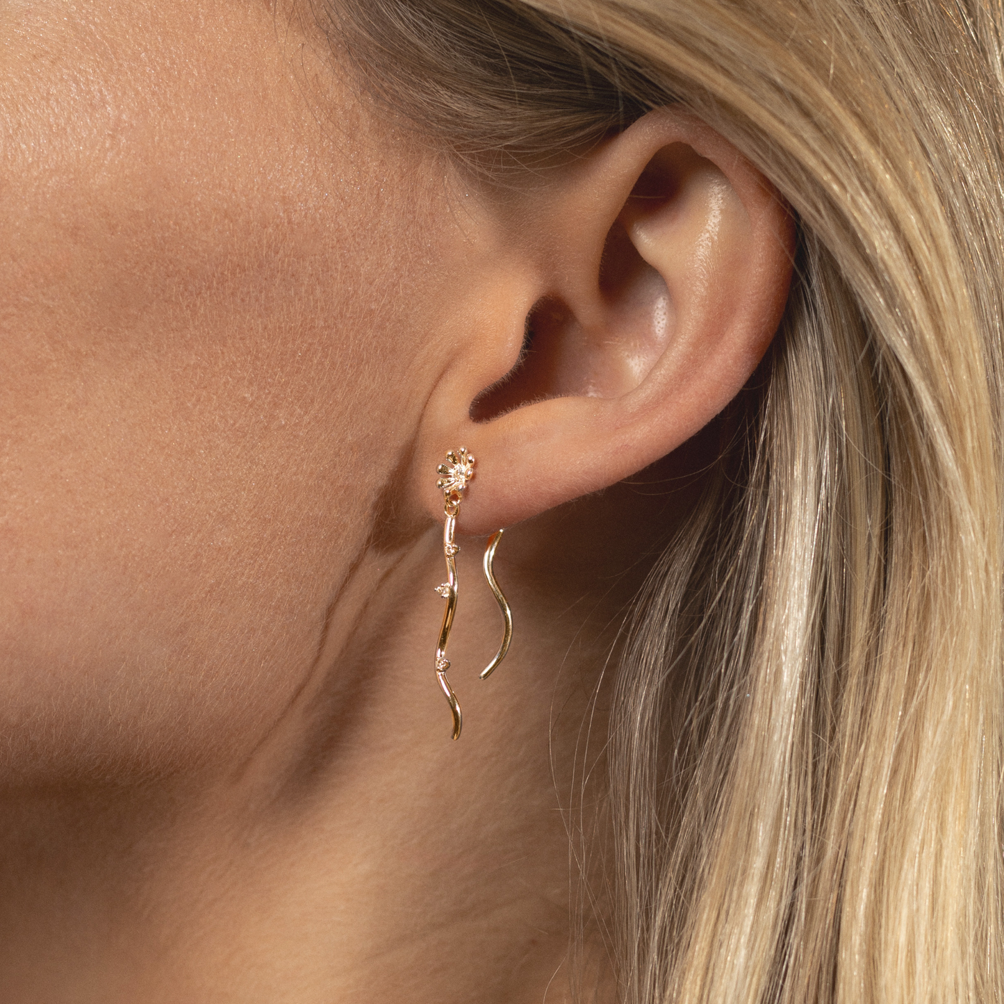 Camellia Earrings