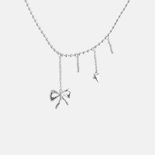 Bow Star Necklace