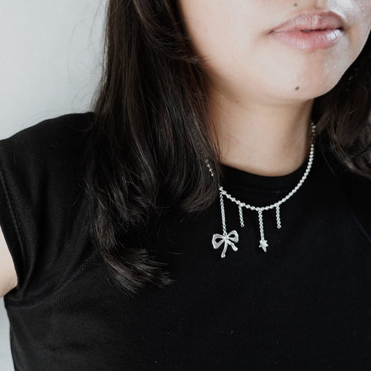 Bow Star Necklace