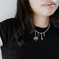 Bow Star Necklace