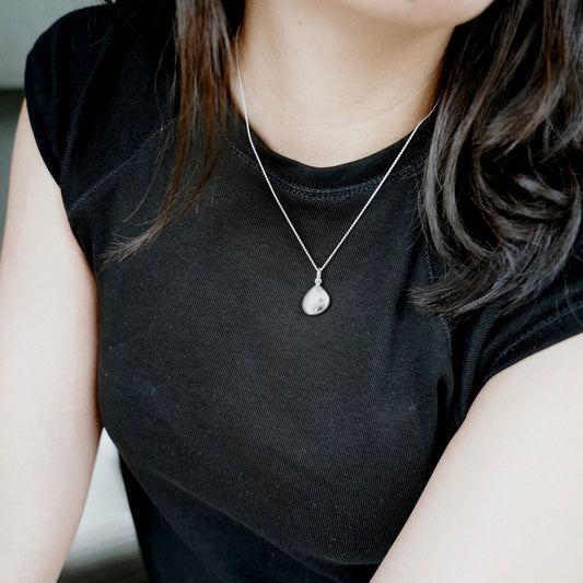 Puffy Pebble Necklace